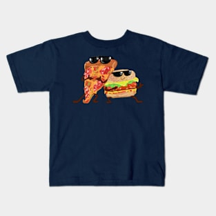 Pizzeman and Burgers Kids T-Shirt